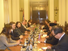 5 November 2012 The meeting between the Serbian and Indonesian parliamentary delegations 